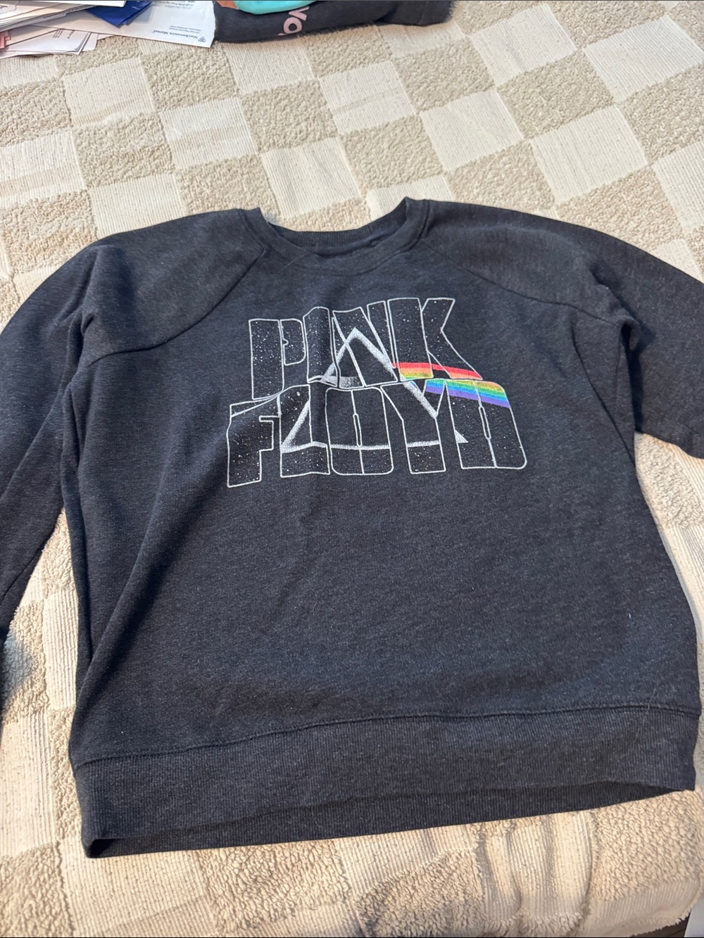 Pink Floyd Black Graphic Pullover Sweatshirt